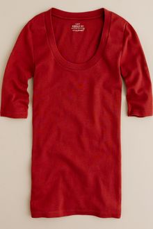 J.Crew Perfect-fit Scoopneck Tee - Lyst