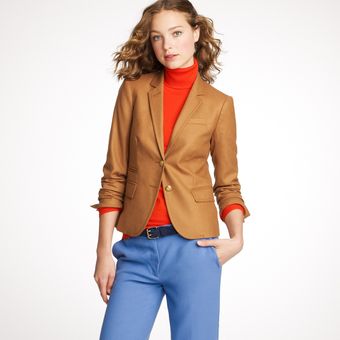 J.Crew Schoolboy Blazer in Wool Flannel - Lyst