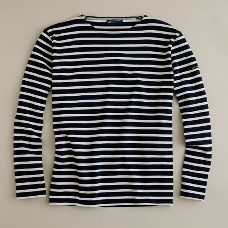 J.crew Unisex Saint James® Meridien Ii Nautical Tee in Blue for Men (navy) - Lyst