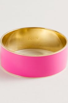 J.Crew Wide Hand-enameled Bangle - Lyst