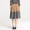 J.crew Twotone Circle Skirt in Gray (saddle) - Lyst