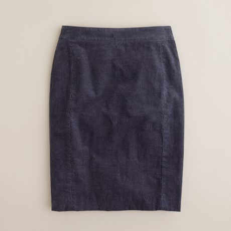 corduroy pencil shadow skirt lyst fullscreen