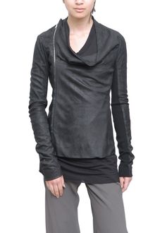 Rick Owens Leather Jacket - Lyst