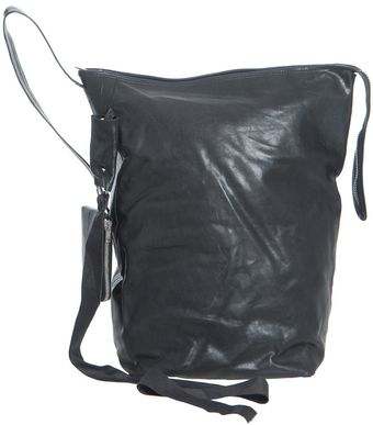 Rick Owens One Handle Vertical Leather Shopper - Lyst