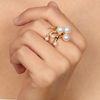 Shaun Leane Cherry Bud Ring in Gold (cherry) - Lyst