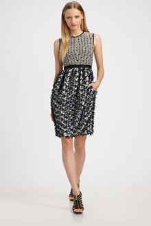 Prabal Gurung Combo Dress - Lyst