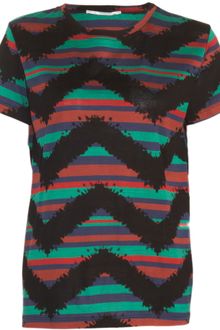 Proenza Schouler Tye Dye Stripe Tee - Lyst