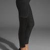 Cut25 Leather Trimmed Legging in Black (jet) - Lyst