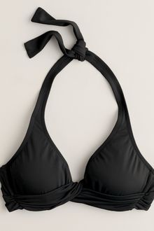 J.Crew Twist Halter Underwire Top - Lyst