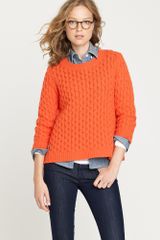 J.Crew Chainlink Cable Sweater