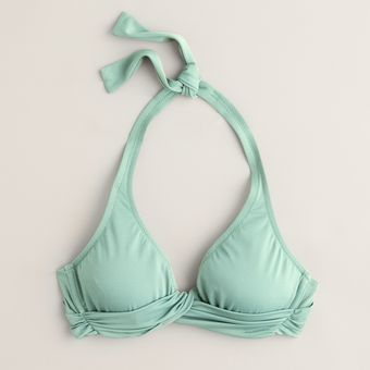  Twist Halter Underwire Top 