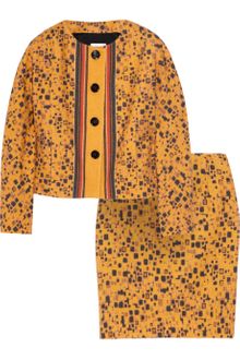 M Missoni Printed Wool-blend Skirt Suit - Lyst