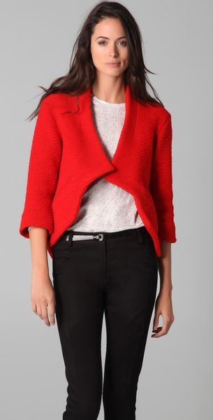 Thakoon Addition Cropped Jacket - Lyst