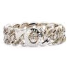 Marc By Marc Jacobs Katie Boxed Pavé Turnlock Bracelet in Black (black diamond/ silver) - Lyst