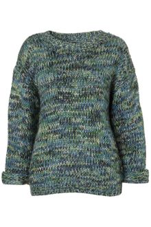 Topshop Knitted Chunky Stitch Jumper - Lyst