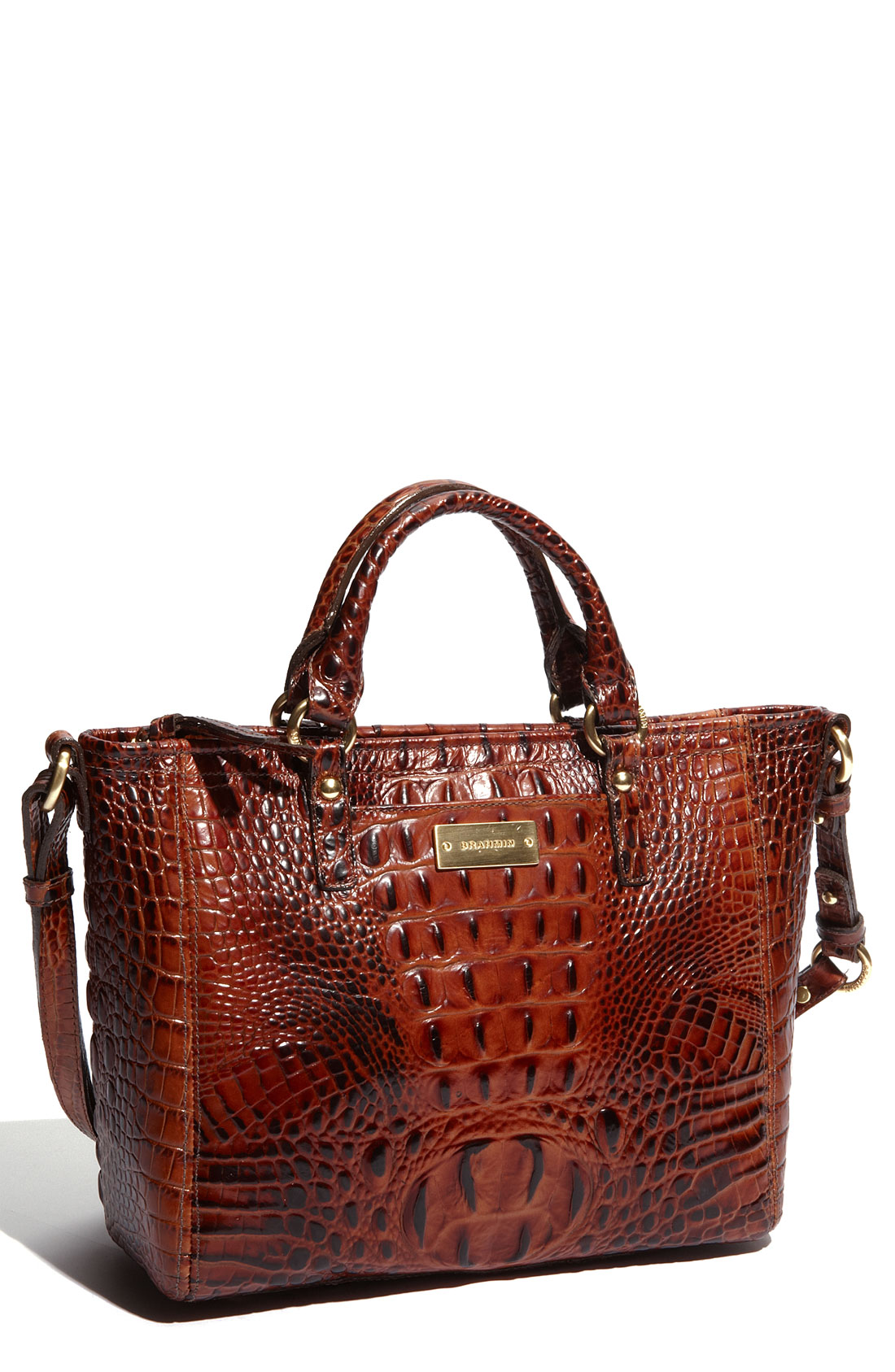 Brahmin Melbourne - Mini Arno Satchel in Brown (pecan) | Lyst