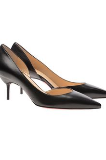 Christian Louboutin Sixtizett Dorsay Leather Pumps - Lyst