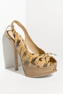 Fendi The Sta Platform Slingback - Lyst