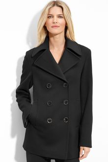 Fleurette Double Breasted Wool Coat - Lyst