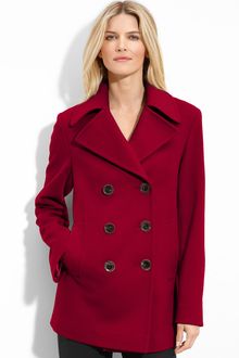 Fleurette Double Breasted Wool Coat - Lyst