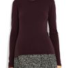 James Perse Cottonjersey Top in Purple (burgundy) - Lyst