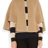 Juicy Couture Jane Woolblend Cape in Beige (camel) - Lyst