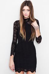 Nightcap Victorian Lace Long Sleeve Dress