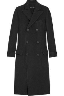 Ralph Lauren Black Label Wool and Angora-blend Coat - Lyst