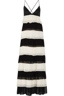 By Malene Birger Andriani Tiered Chiffon Maxi Dress - Lyst