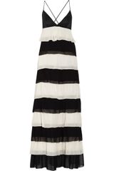 By Malene Birger Andriani Tiered Chiffon Maxi Dress