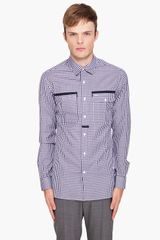 Lanvin Chemise Patch Mousseline Shirt