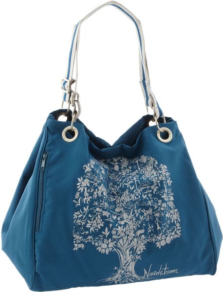 Nordstrom Slouchy Eco Tote with Pouch in Blue (teal) - Lyst Nordstrom Slouchy Eco Tote with Pouch in Blue (teal) - Lyst