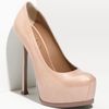 Yves Saint Laurent Tribtoo Patent Leather Pump in Pink (light clay) - Lyst