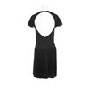 Alaïa Fitted Knit Dress in Virgin Wool and Polyester in Black - Lyst