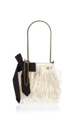 By Malene Birger Fickly Ostrich Feather Floating Bag