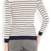 Crumpet Sparkle Striped Cashmere Sweater in Blue - Lyst