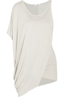 Helmut Lang Asymmetric Jersey Top - Lyst