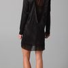 Nightcap Clothing Fishnet Silk Dress in Black - Lyst