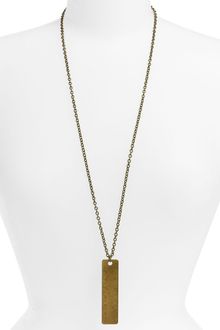 True Birds Measuring Up Pendant Necklace - Lyst