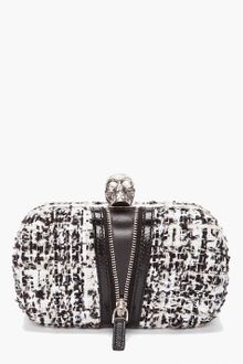 Alexander McQueen Classic Box Skull Clutch - Lyst