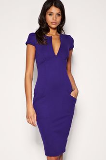 ASOS Collection Asos Ponti Pencil Dress with Pockets - Lyst