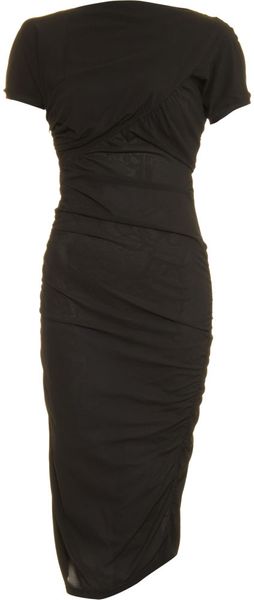 Balenciaga Asymmetric Seam Dress - Lyst