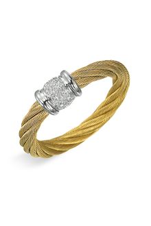 Charriol Classique Small Diamond Stackable Ring - Lyst