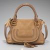 Chloé Marcie Shoulder Bag, Small in Brown (nut) - Lyst