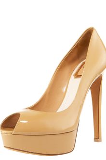 Dior Miss Patent Platform Pump - Lyst