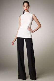 Donna Karan New York Wide-leg Pull-on Pants, Black - Lyst