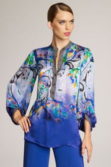 Etro Painterly Paisley Blouse - Lyst