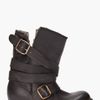Jeffrey Campbell Brit Fur Boots in Black - Lyst