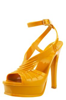 Yves Saint Laurent Rubber Tribute-last Sandal - Lyst