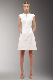 Akris Hidden Zip-front Dress - Lyst